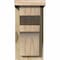 Ekena Millwork Monterey Rough Sawn Corbel w/Backplate, Douglas Fir, 6"W x 8"D x 12"H COR06X08X12MON01RDF - alternate 2